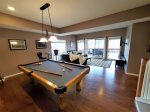Billiards Table Lower Level House 2
